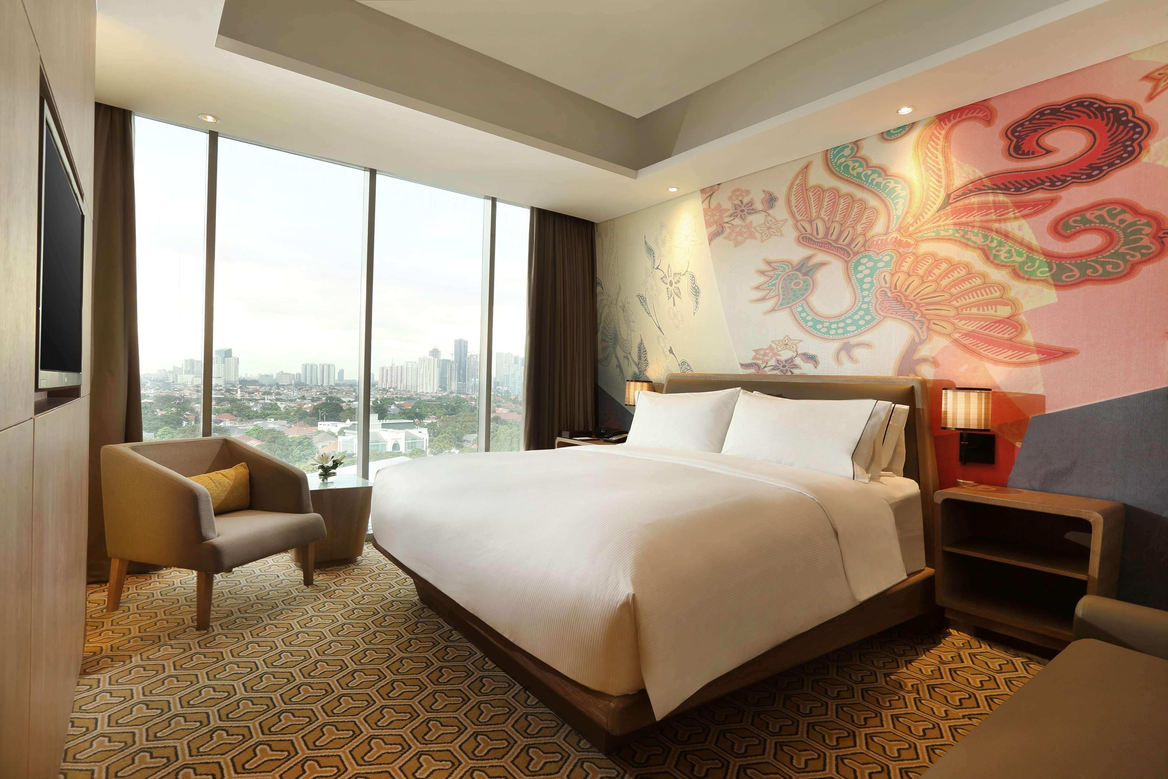 Doubletree By Hilton Jakarta - Diponegoro מראה חיצוני תמונה Deluxe Room